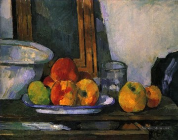 Nature morte avec tiroir ouvert Paul Cézanne Peinture à l'huile